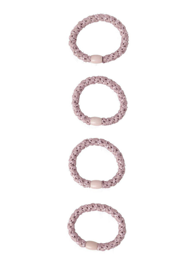 Product PACK 4 GOMITAS DE PELO RISE - Woodrose Detail:W. GLITTER - Image 1