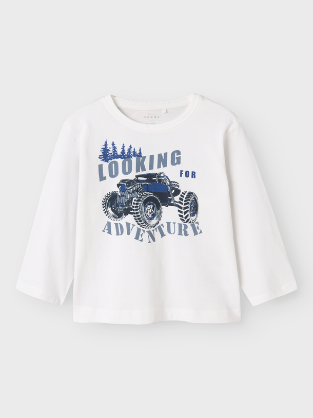 Product CAMISETA VICTOR - Bright White Print:Looking For Adventure - Image 4