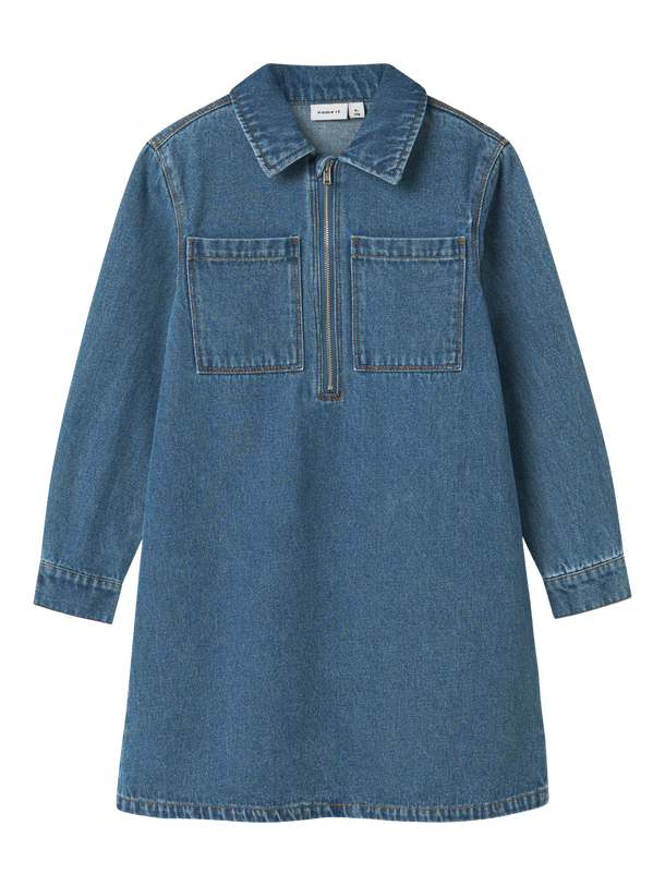 Product VESTIDO DE JEAN ASTRID-Medium Blue Denim - Image 4
