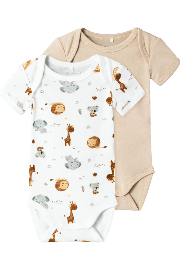 Product PACK DE 2 BODIES ANIMAL - Bright White - Image 1