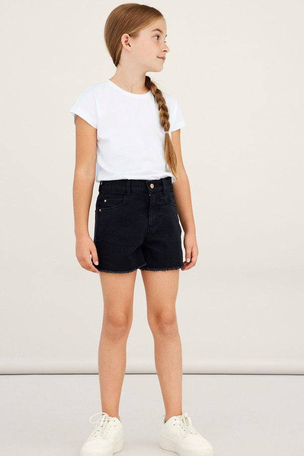 Product SHORT ROSE - Black Denim - Image 6