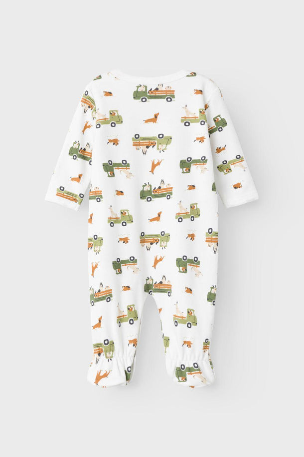 Product PIJAMA ENTERO CON PIE - Bright White - Image 3