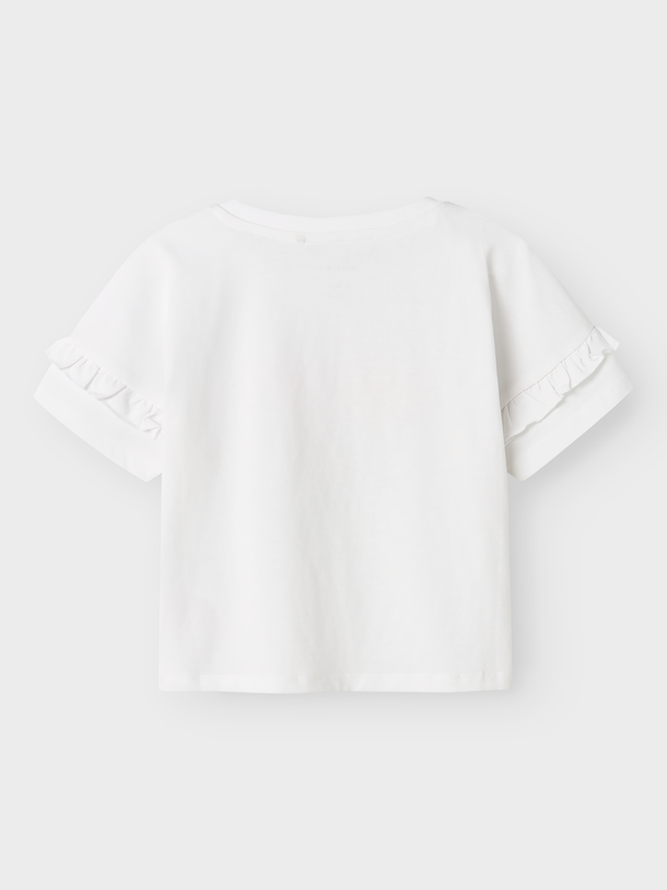 Product CAMISETA LENA-Bright White Print:FLOWERS - Image 3