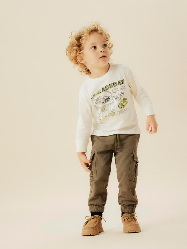 Product PANTALÓN CARGO RYAN-Dusty Olive - Image 3