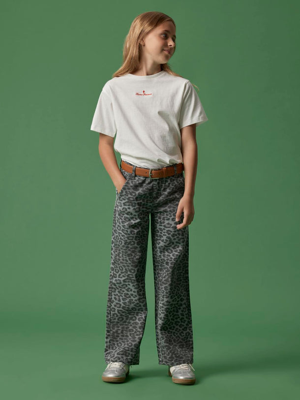 Product CAMISETA RENATA-Cloud Dancer Print:Red alert - Image 6