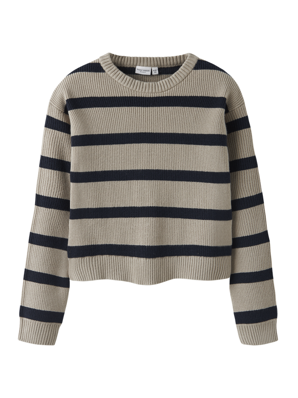 Product BUZO TEJIDO VAINILLA-Island Fossil Stripes:W. NAVY BLAZER STRIPES - Image 3