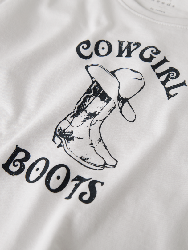 Product CAMISETA VEEN-Bright White Print:Boots - Image 2