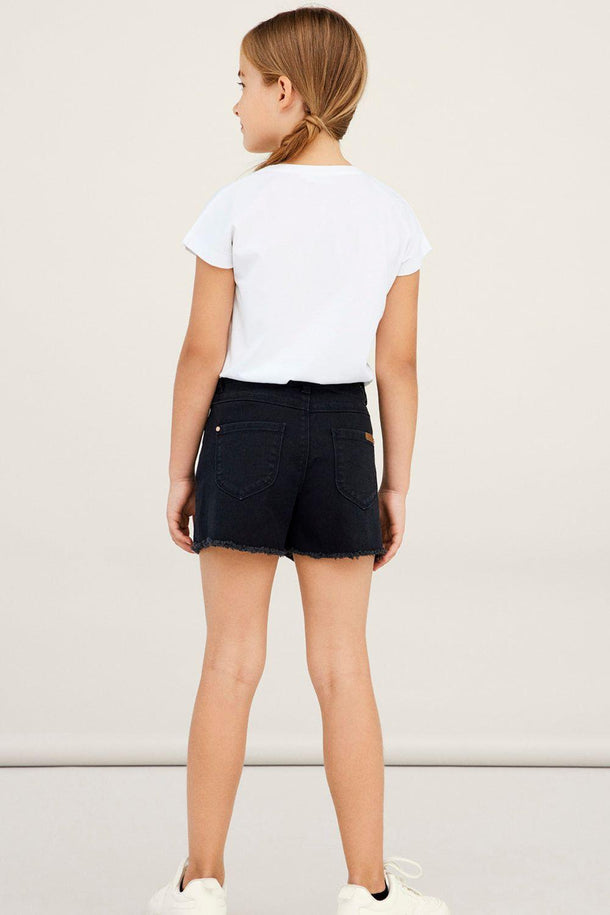 Product SHORT ROSE - Black Denim - Image 3