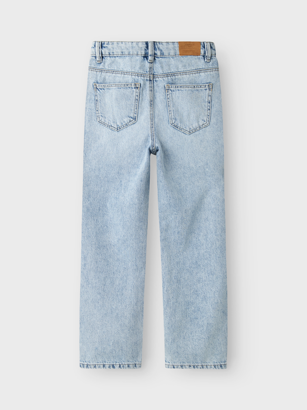Product JEAN ROSE RECTO-Light Blue Bleached Denim - Image 4