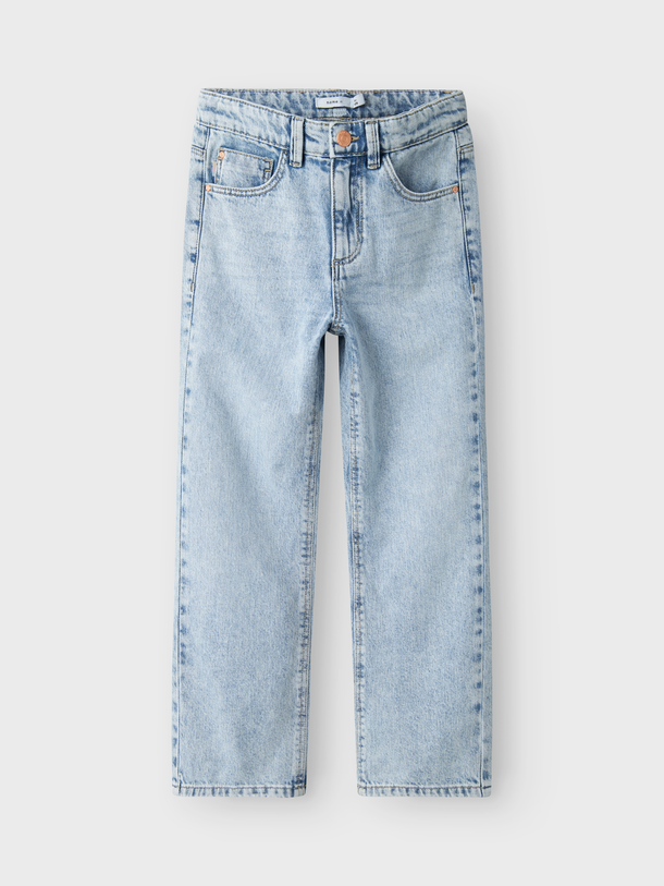 Product JEAN ROSE RECTO-Light Blue Bleached Denim - Image 6