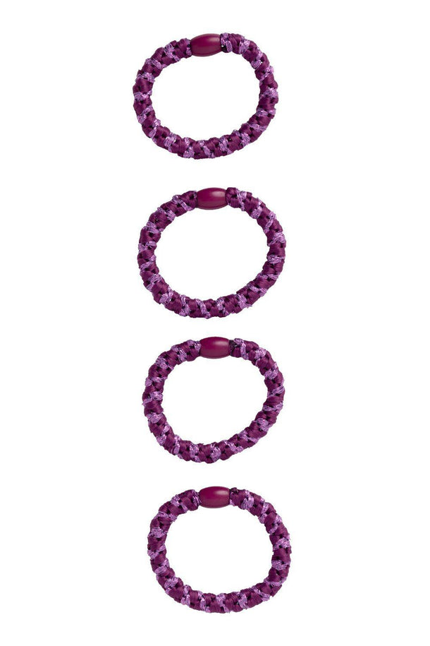 Product PACK 4 GOMITAS DE PELO RISE - Grape Juice Detail:W. GLITTER - Image 1