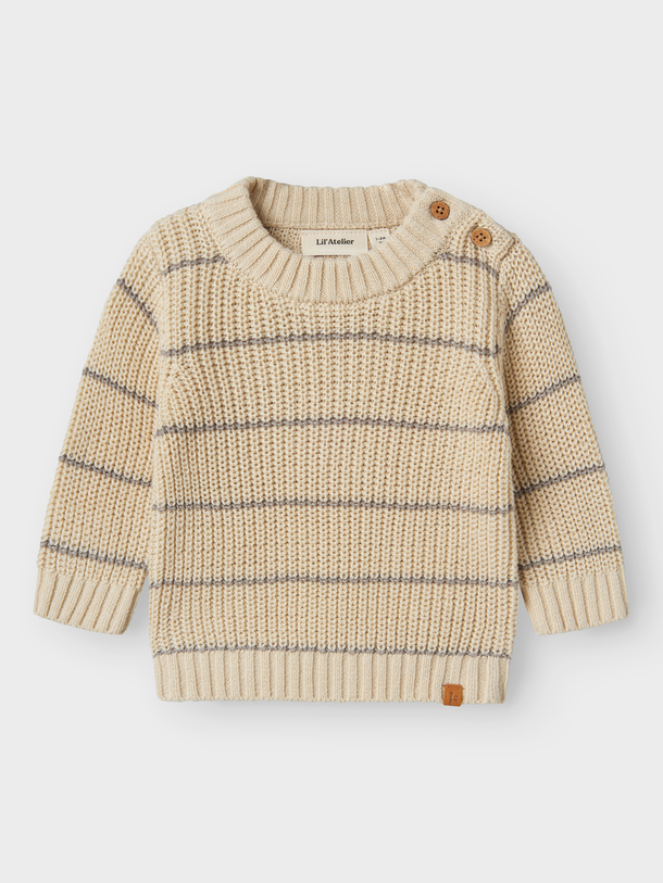 Product BUZO TEJIDO EMLEN-Turtledove - Image 1