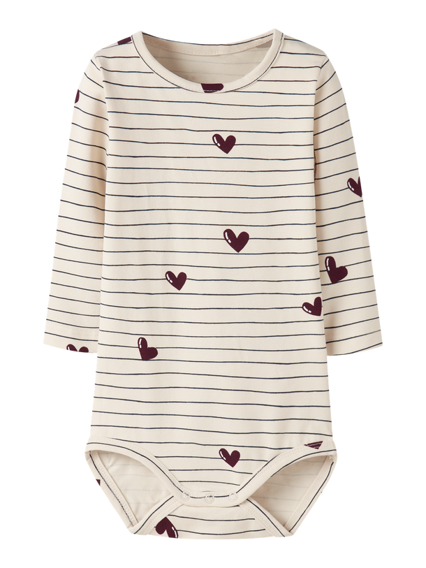 Product BODY DORA-Summer Sand AOP:Stripes and hearts - Image 3