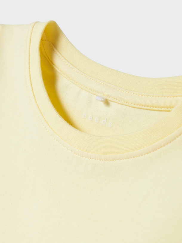 Product CAMISETA VIBBI-Pastel Yellow - Image 2