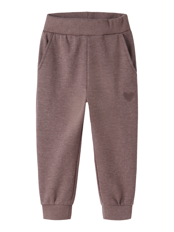 Product PANTALÓN JOGGING VIMA-Peppercorn Detail:Heart Embroidery - Image 3