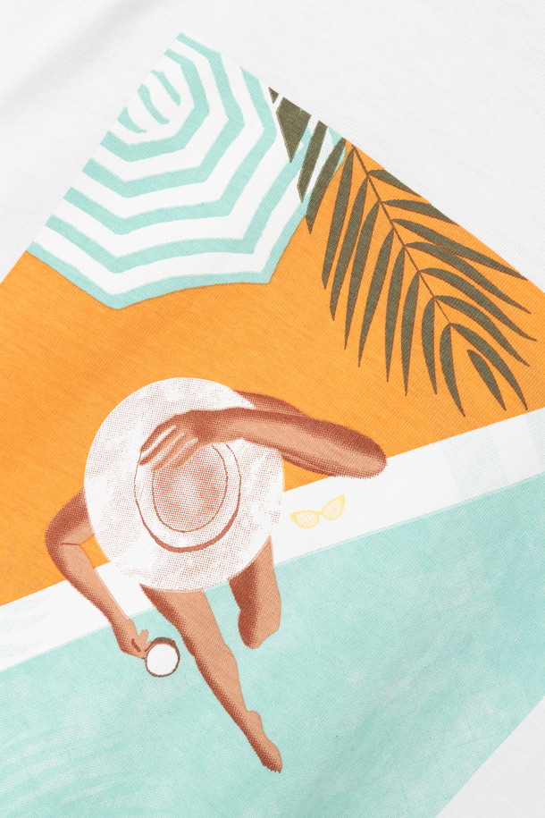 Product CAMISETA JUNIKKA - Bright White Detail:GOOD TIMES - Image 2