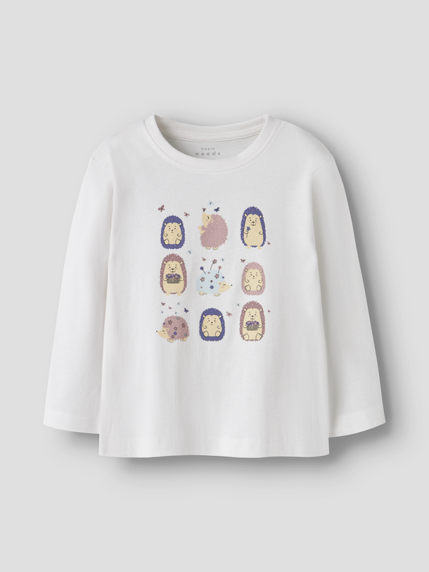 Product CAMISETA VEEN-Bright White Print:Hedgehogs - Image 1