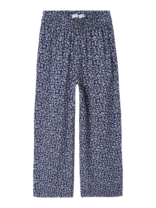 Product PANTALÓN NETTIA-Blueprint AOP:FLOWER - Image 3