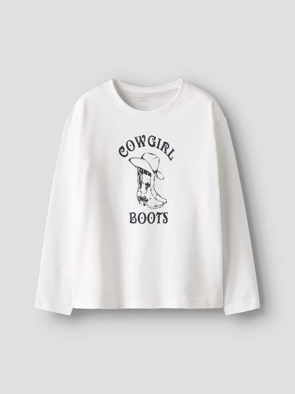 Product CAMISETA VEEN-Bright White Print:Boots - Image 1