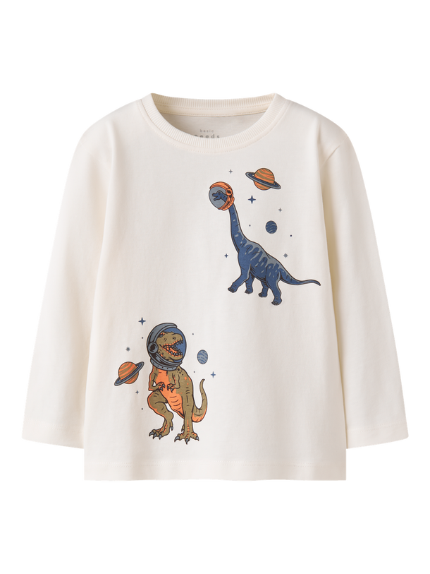Product CAMISETA VICTOR-Cloud Dancer Print:Space Rex - Image 3