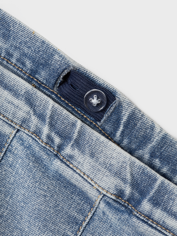 Product POLLERA DE JEAN DEBI - Light Blue Denim - Image 4