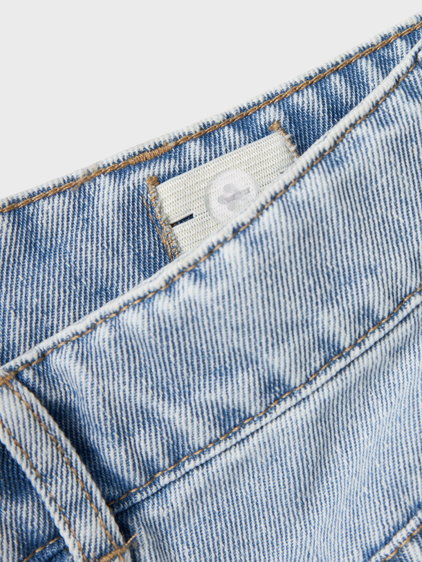 Product JEAN ROSE CARGO - Light Blue Bleached Denim - Image 2