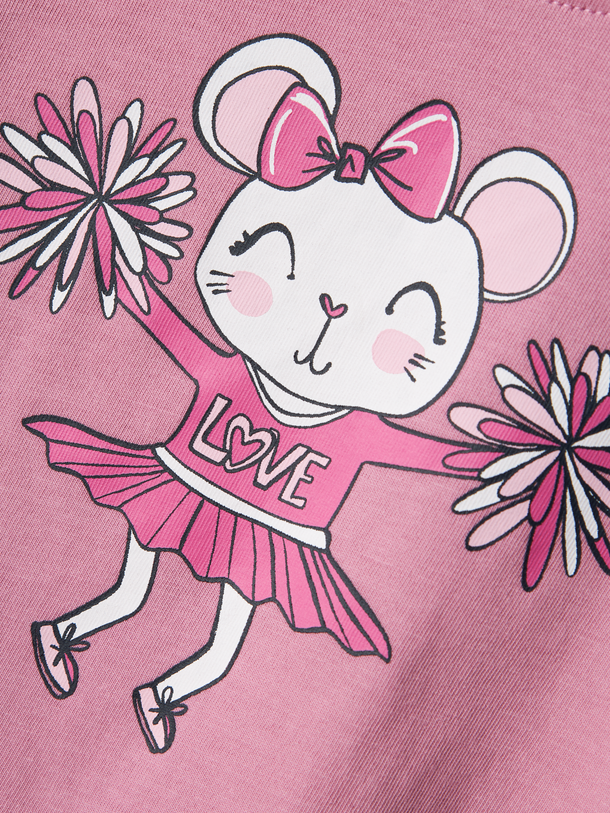 Product CAMISETA VEEN - Mauve Orchid Print:Mouse - Image 2