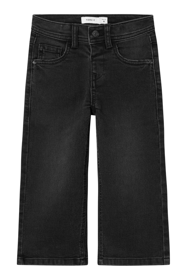 Product JEAN WIDE ROSE - Black Denim - Image 1