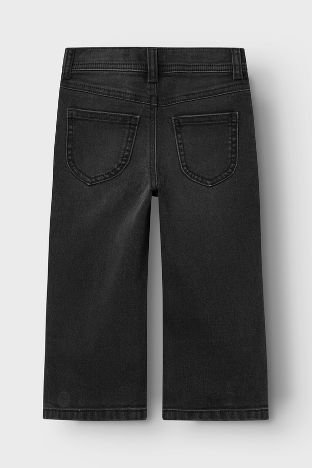 Product JEAN WIDE ROSE - Black Denim - Image 4