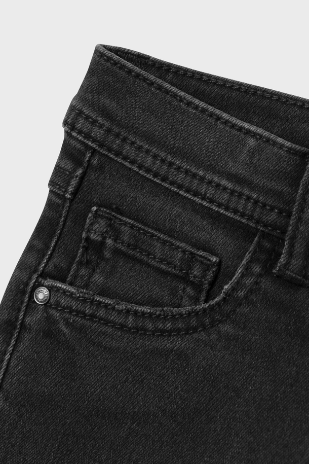 Product JEAN WIDE ROSE - Black Denim - Image 2