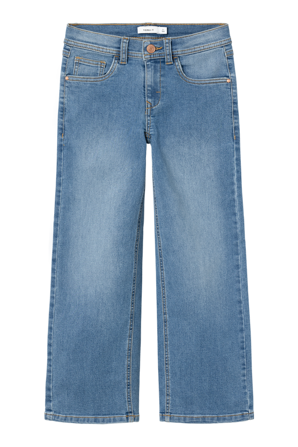 Product JEAN WIDE ROSE - Medium Blue Denim - Image 1