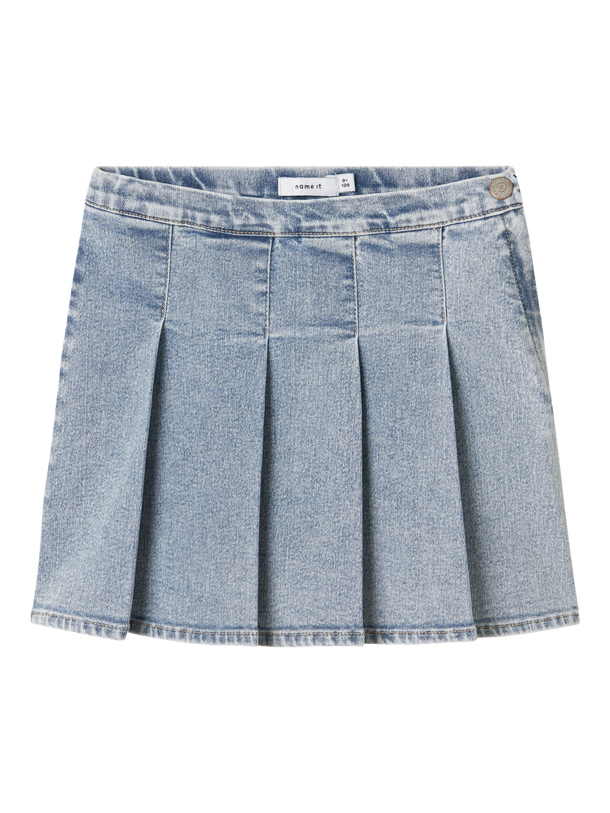 Product POLLERA DE JEAN DEBI - Light Blue Denim - Image 1