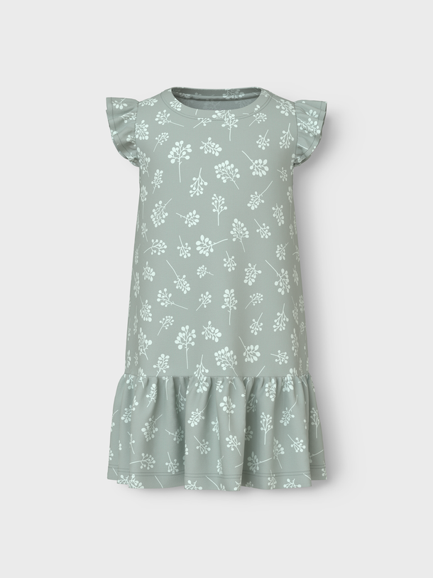 Product VESTIDO VIDA - Aqua Gray AOP:Branch aqua - Image 4