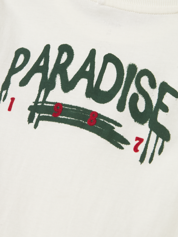 Product CAMISETA LIBBO-Cloud Dancer Detail:PARADISE - Image 2
