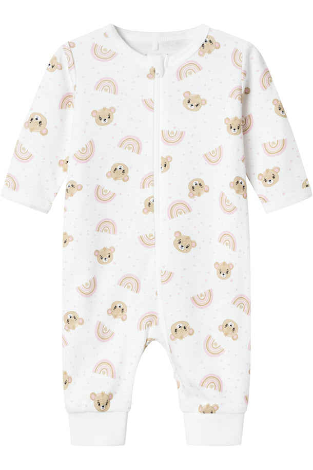Product PIJAMA ENTERO CON CIERRE - Bright White - Image 1