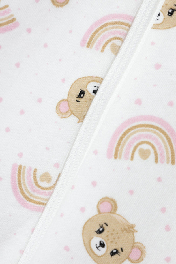 Product PIJAMA ENTERO CON CIERRE - Bright White - Image 2