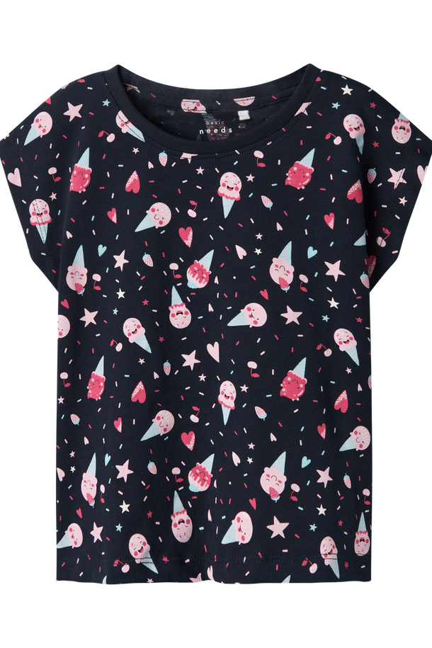 Product VESTIDO VIGGA CAPSL - Dark Sapphire AOP:Icecreams - Image 3