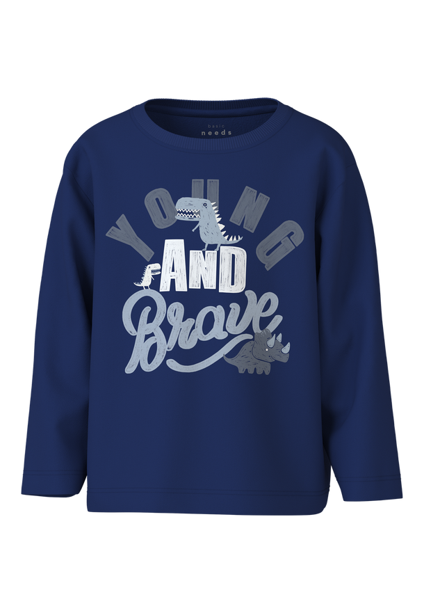 Product CAMISETA VICTOR - Sodalite Blue Print:Young And Brave - Image 1