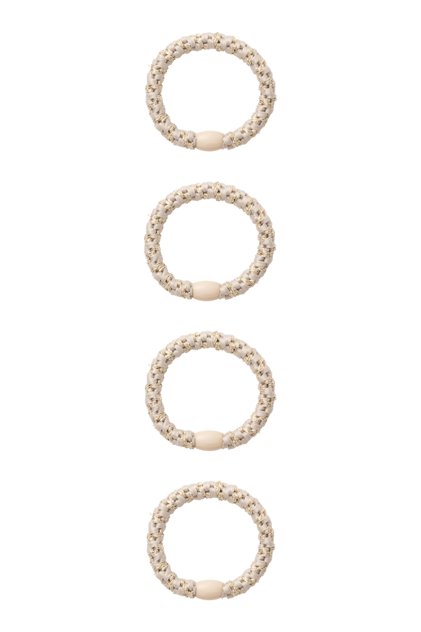 Product PACK 4 GOMITAS DE PELO ARISE - Pure Cashmere Detail:W. Glitter - Image 2