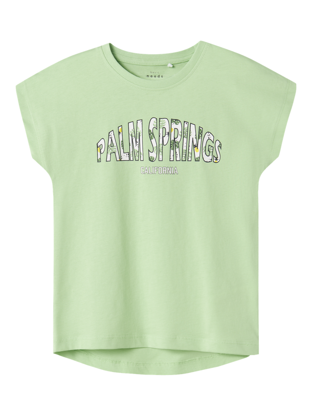 Product CAMISETA VIGEA - Arcadian Green Print:Palm Springs - Image 1