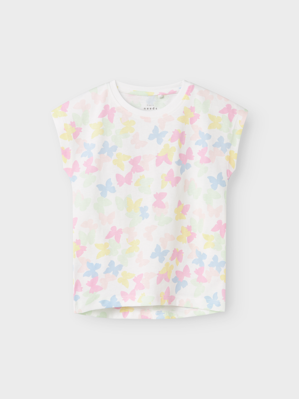 Product VESTIDO VIGGA CAPSL - Bright White AOP:BUTTERFLIES - Image 5