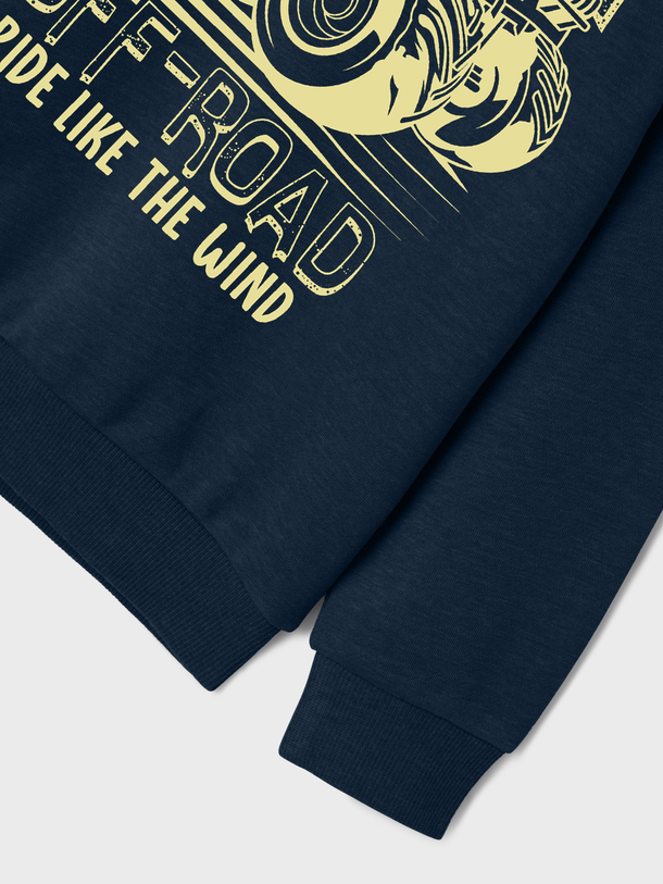 Product SUDADERA VION - Dark Sapphire Print:Off Road - Image 2