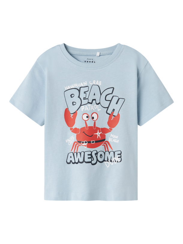 Product CAMISETA VAGNO - Celestial Blue Print:Crab - Image 1