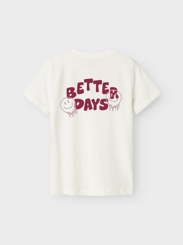 Product CAMISETA LIBBO-Cloud Dancer Detail:BETTER DAYS - Image 2