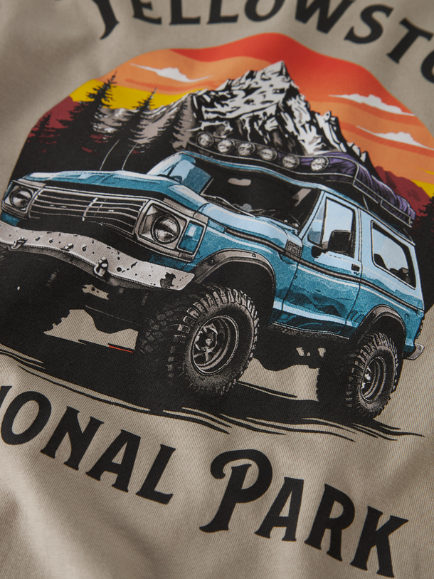 Product CAMISETA VOTO - Island Fossil Print:Yellowstone - Image 2