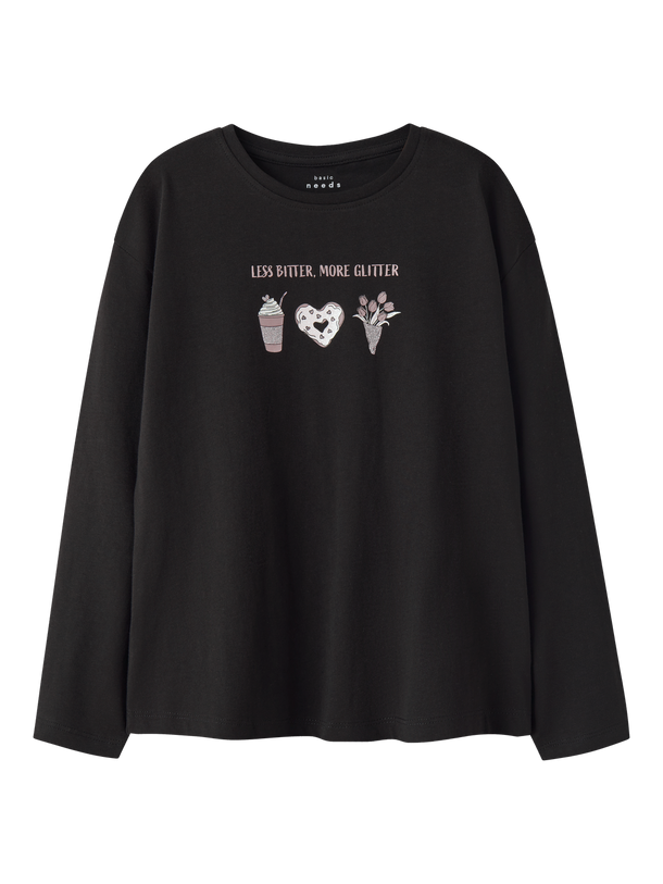 Product CAMISETA VEEN-Black Print:More Glitter - Image 3