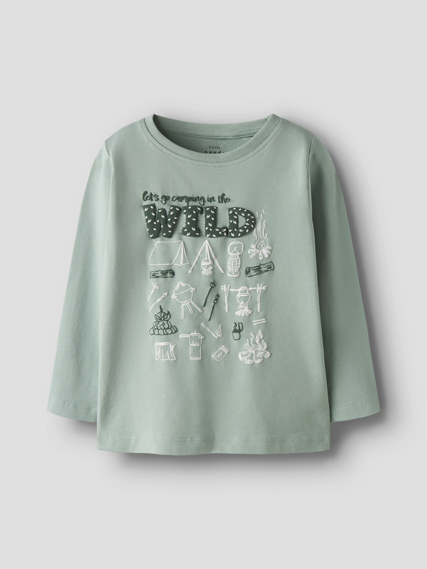 Product CAMISETA MANGA LARGA LUX-Jadeite Print:Wild - Image 1