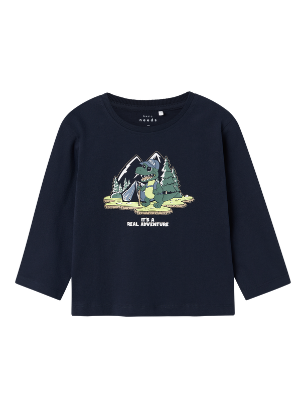 Product CAMISETA VICTOR - Dark Sapphire Print:Real Adventure - Image 1