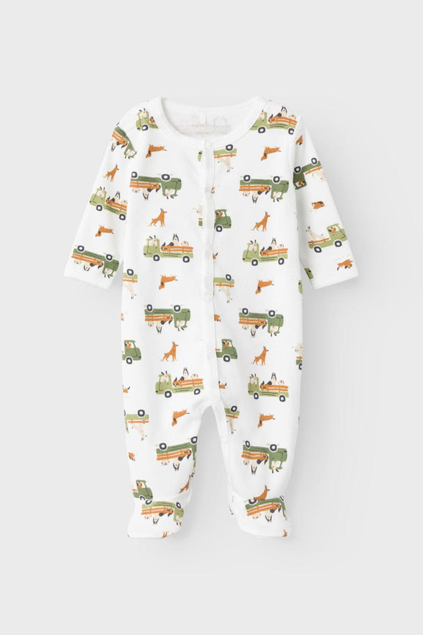 Product PIJAMA ENTERO CON PIE - Bright White - Image 2