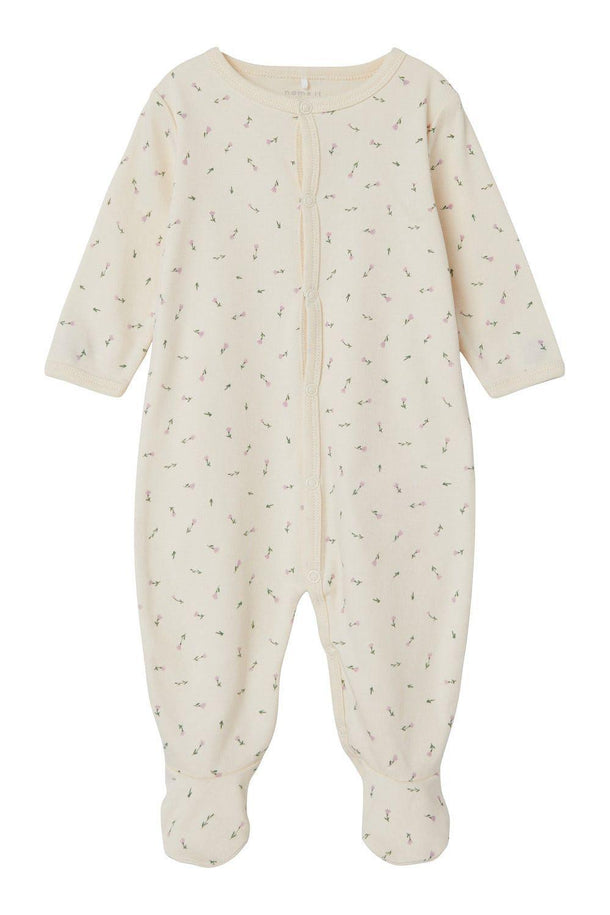 Product PIJAMA ENTERO CON CIERRE A PRESIÓN BUTTERCREAM - Buttercream - Image 1